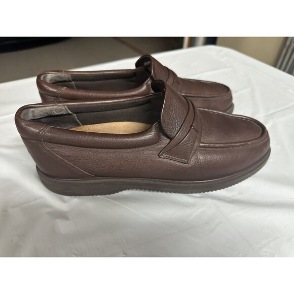 Rockport M3849 Brown Leather Brazil Slip-On Loafers Boat Shoes Men’s Size 9.5 M main image 10